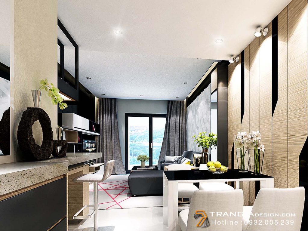 thiết kế thi công nội thất căn hộ chung cư