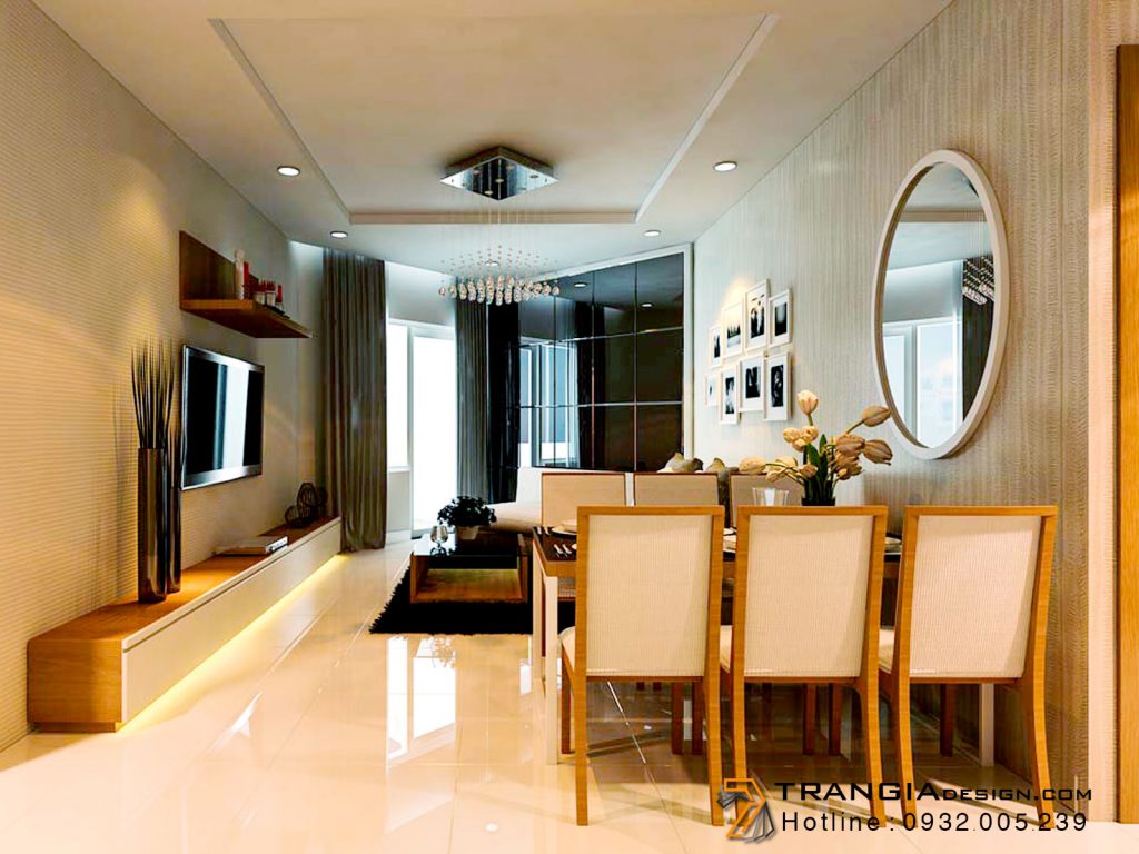 Thiết kế nội thất căn hộ chung cư đẹp