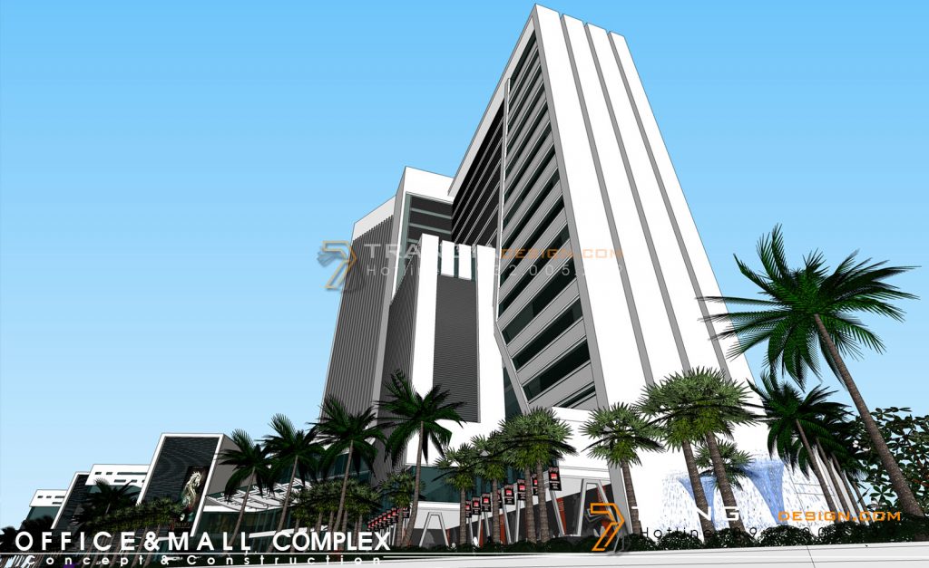 thiết kế cao ốc văn phòng hiện đại