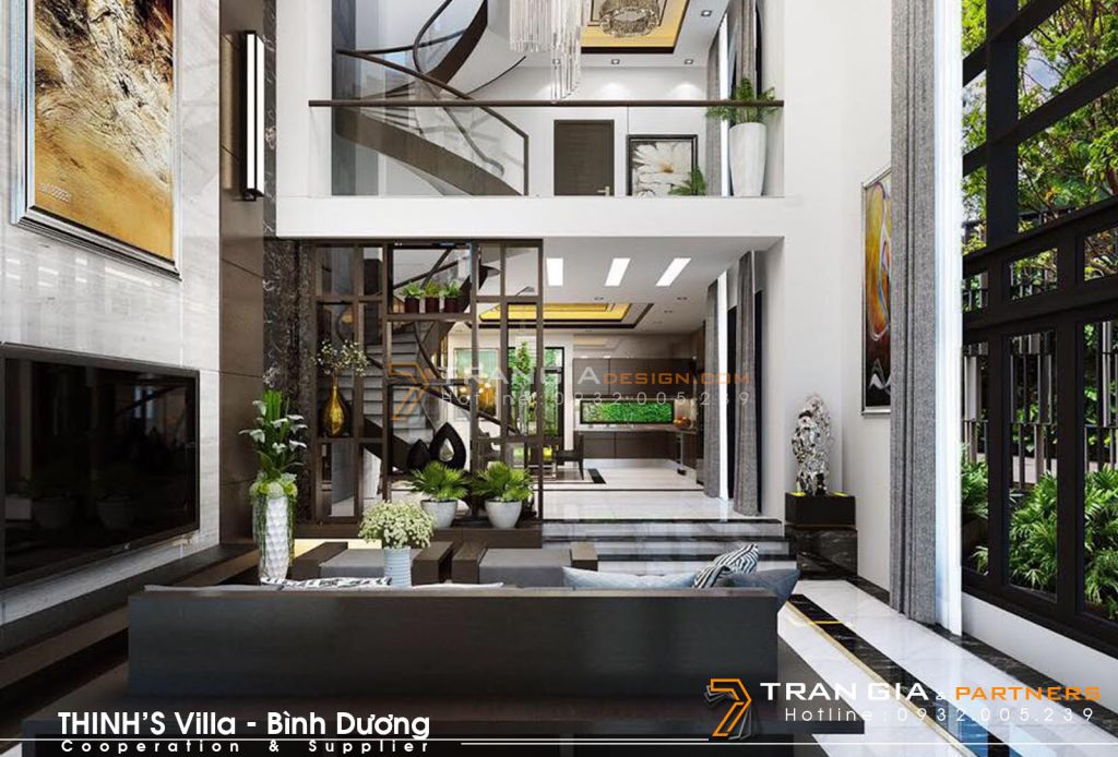 Thiết kế nội thất đẹp và sang