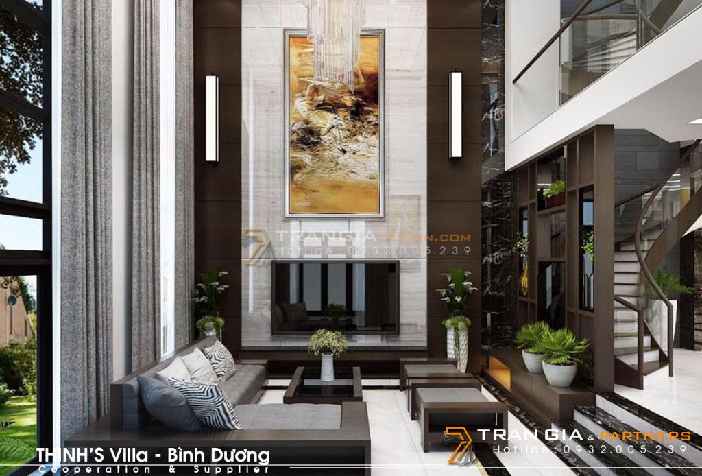 Thiết kế nội thất đẹp và sang