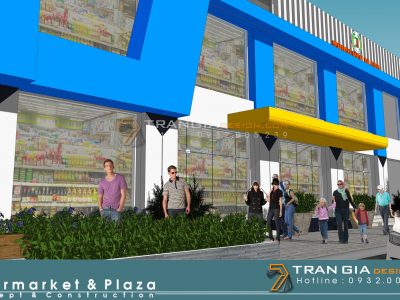 thiết kế shopping mall hiện đại