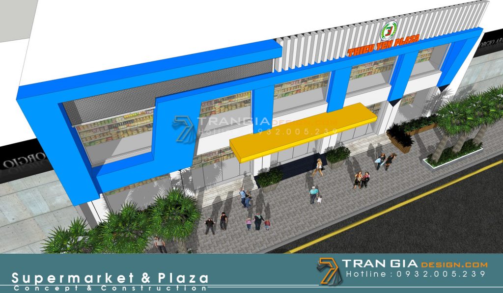 thiết kế thi công trung tâm thương mại shopping mall