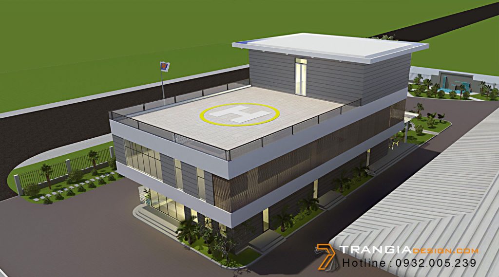 Thiết kế văn phòng nhà điều hành Thiết kế văn phòng nhà điều hành