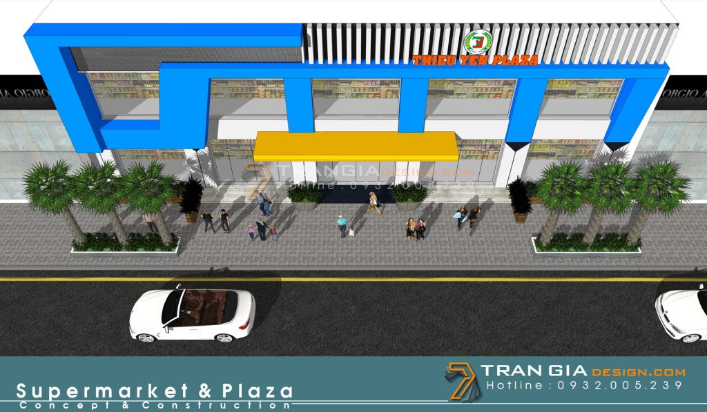 thiết kế trung tâm thương mại shopping mall