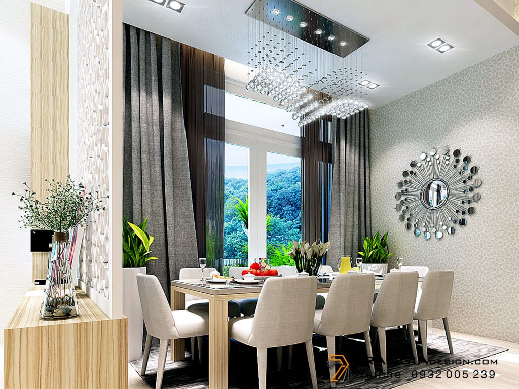thiết kế nội thất biệt thự hiện đại