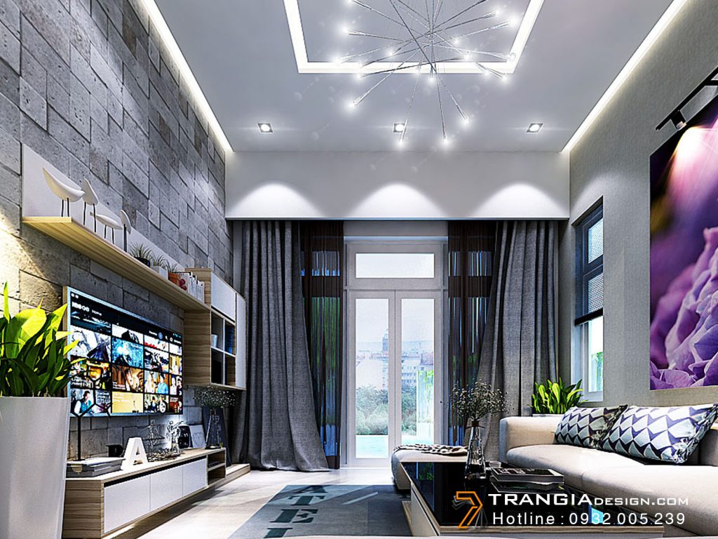 thiết kế nội thất biệt thự hiện đại