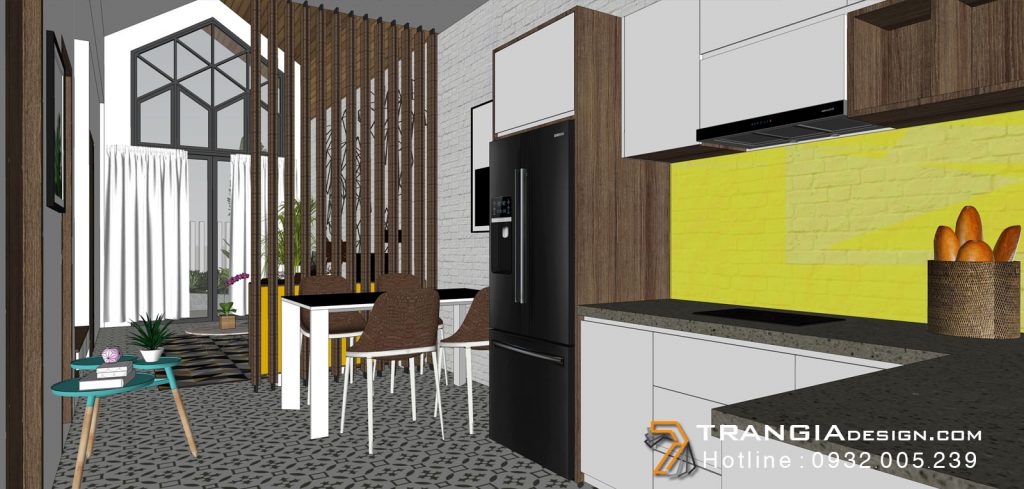 Thiết kế nhà đẹp 1 tầng phong cách villa