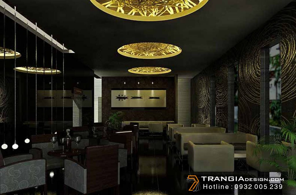thiết kế nội thất quán cafe