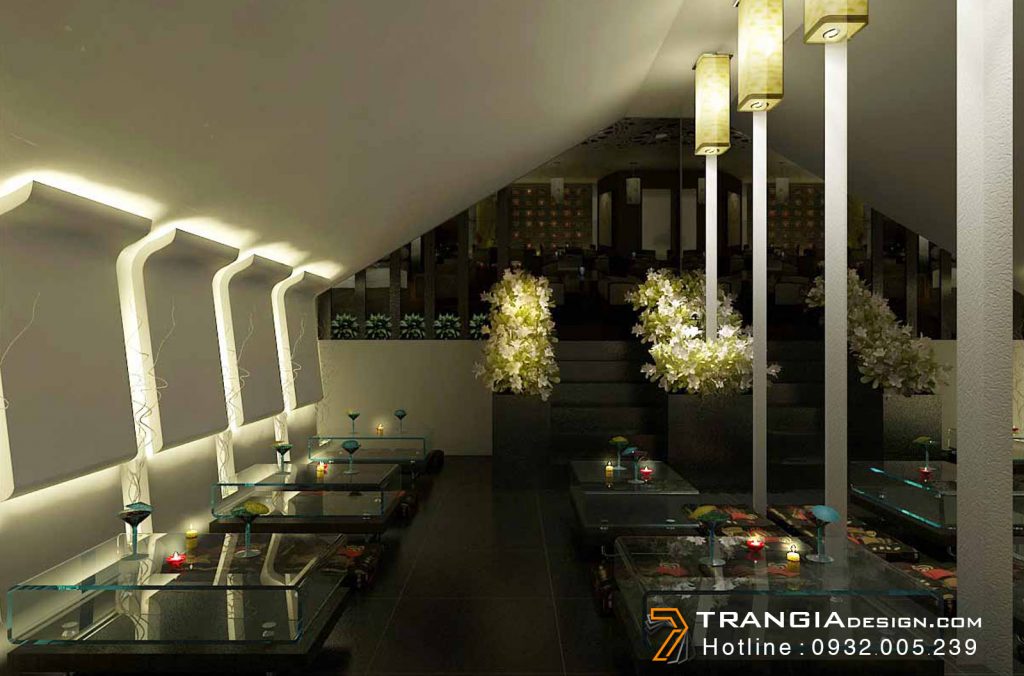 thiết kế nội thất quán cafe