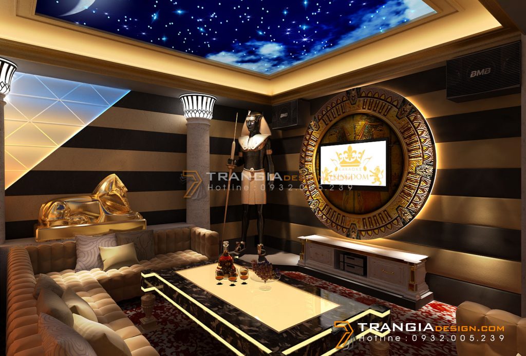Thiết kế nội thất karaoke sang trọng Thiết kế nội thất karaoke sang trọng