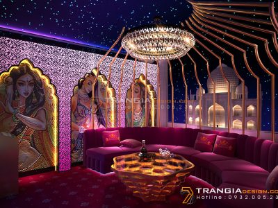 Thiết kế nội thất karaoke đẹp ấn tượng