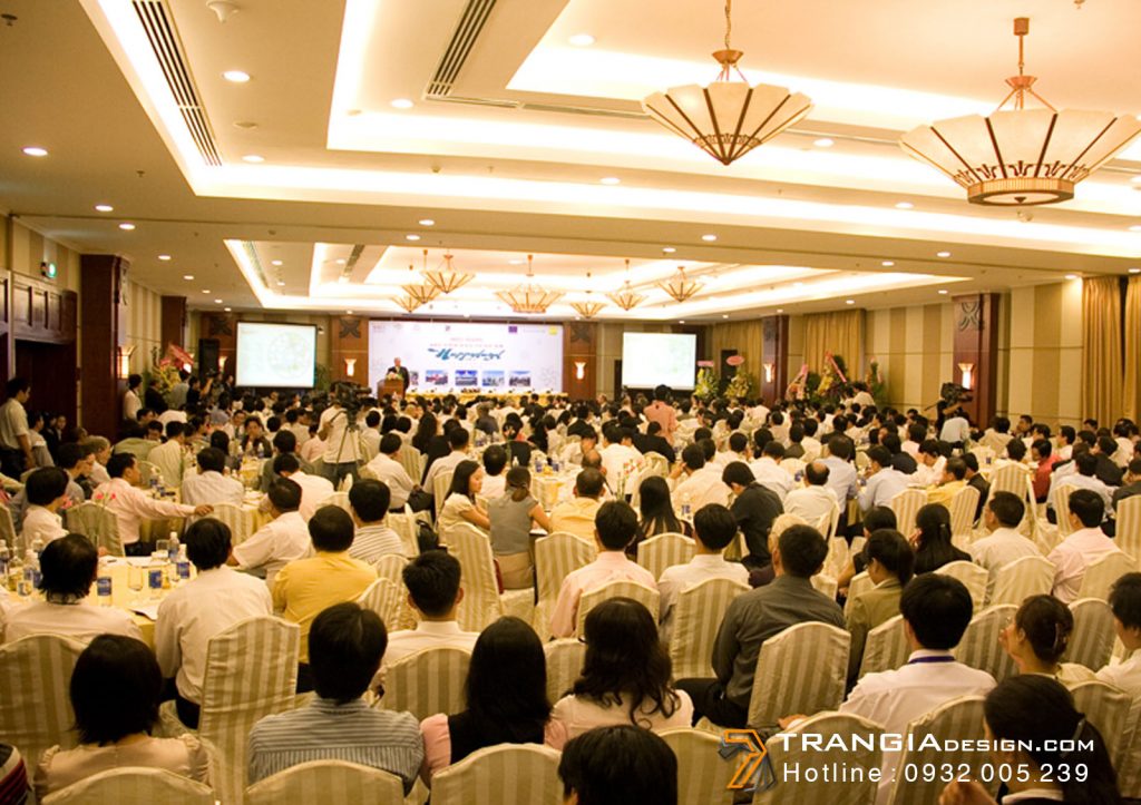Thiết kế nội thất hội nghị đa năng
