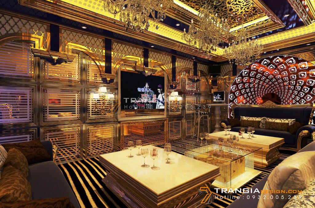 Thiết kế nội thất karaoke đẹp sang trọng Thiết kế nội thất karaoke đẹp sang trọng