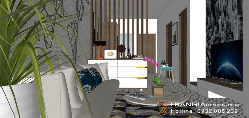 Thiết kế nhà đẹp 1 tầng phong cách villa