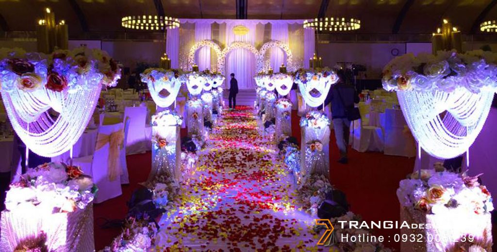 Thiết kế nội thất tiệc cưới đẹp