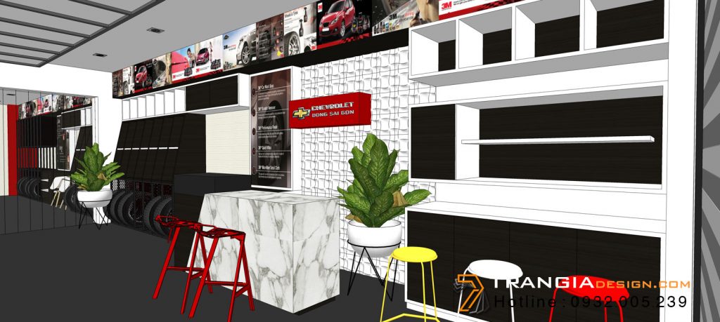 Thiết kế nội thất showroom trưng bày sản phẩm Thiết kế nội thất showroom trưng bày sản phẩm