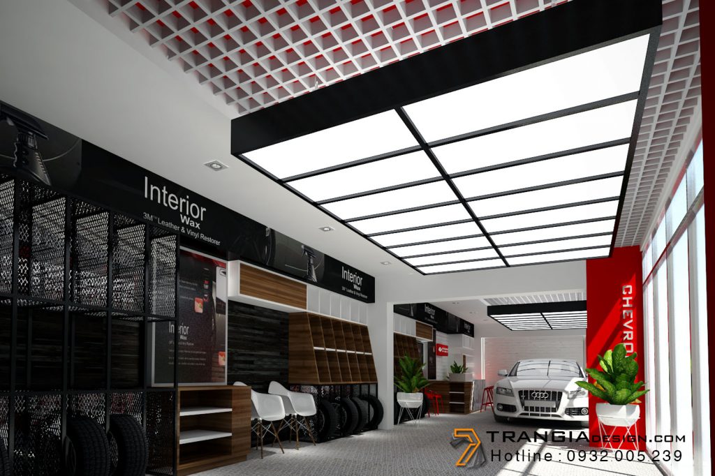 Thiết kế nội thất showroom độc lạ Thiết kế nội thất showroom độc lạ