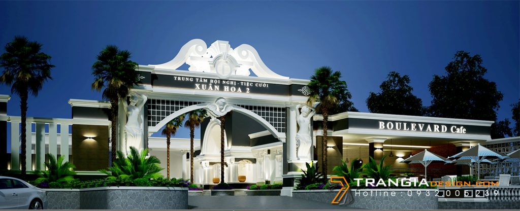 thiết kế nhà hàng tiệc cưới 1