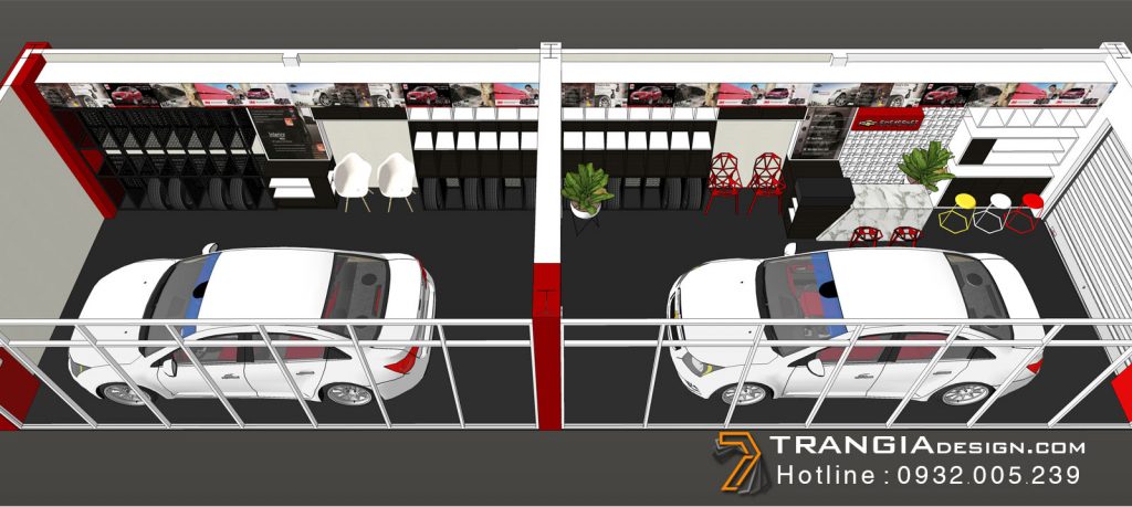 Thiết kế nội thất showroom đẹp Thiết kế nội thất showroom đẹp