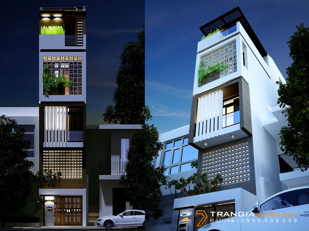 thiết kế nhà phố quận 10