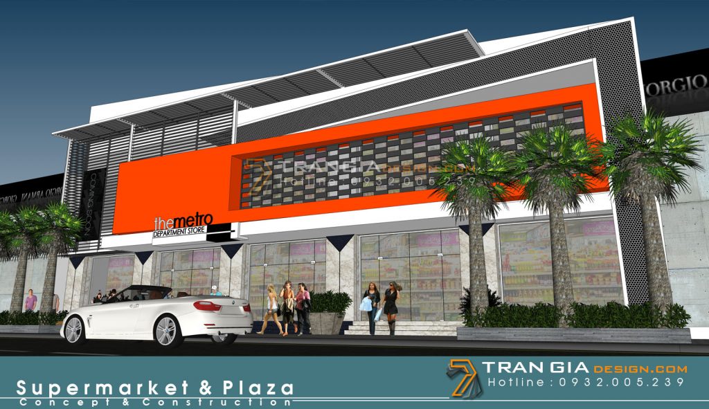 THIỆU YÊN SHOPPING COMPLEX - Siêu thị có thiết kế hiện đại