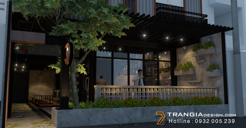 thiết kế nội thất cafe phong cách công nghiệp thiết kế nội thất cafe phong cách công nghiệp