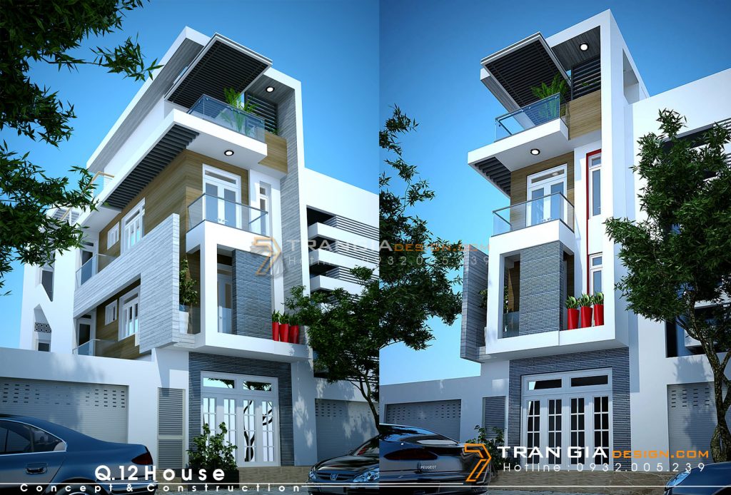 thiết kế nhà ở kết hợp kinh doanh