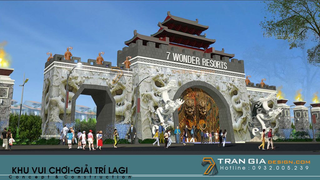 Thiết kế resort 7 Wonder
