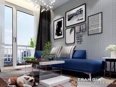 Thiết kế nội thất căn hộ chung cư FLORA FUJI