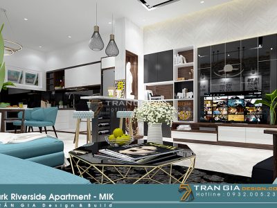 THIẾT KẾ THI CÔNG NỘI THẤT PARK RIVERSIDE - NHÀ A.KHÁNH