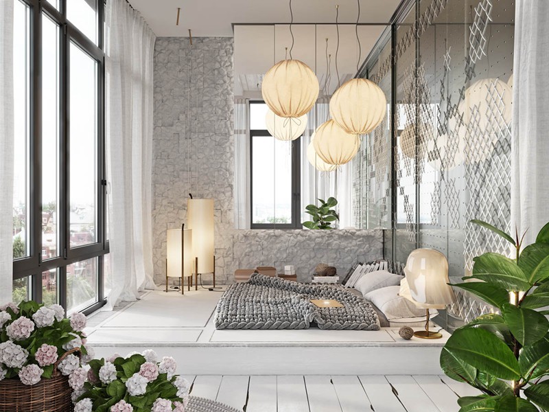 Thiết Kế Phòng Ngủ Đẹp Như Tranh