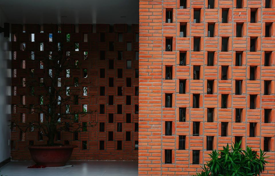 nhà phố có không gian xanh mát