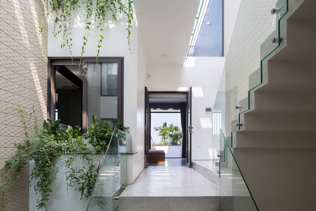 thiết kế nhà phố thoáng rộng