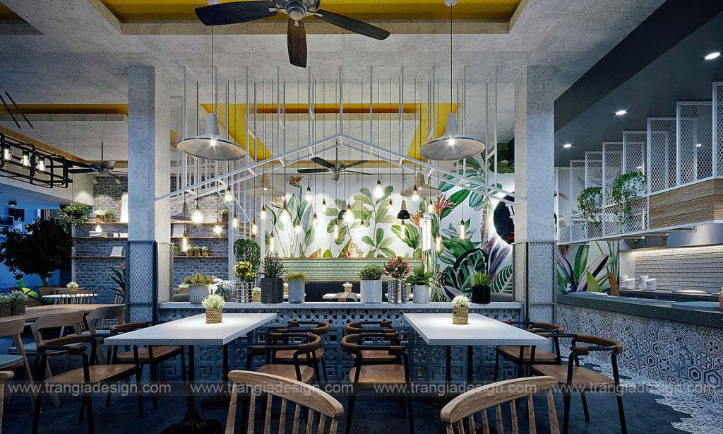thiết kế nội thất nhà hàng cafe thiết kế nội thất nhà hàng cafe